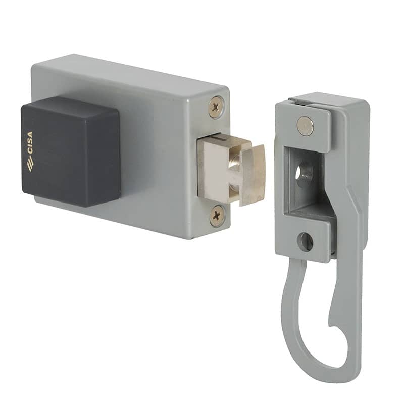 Защелка с ограничителем открытия